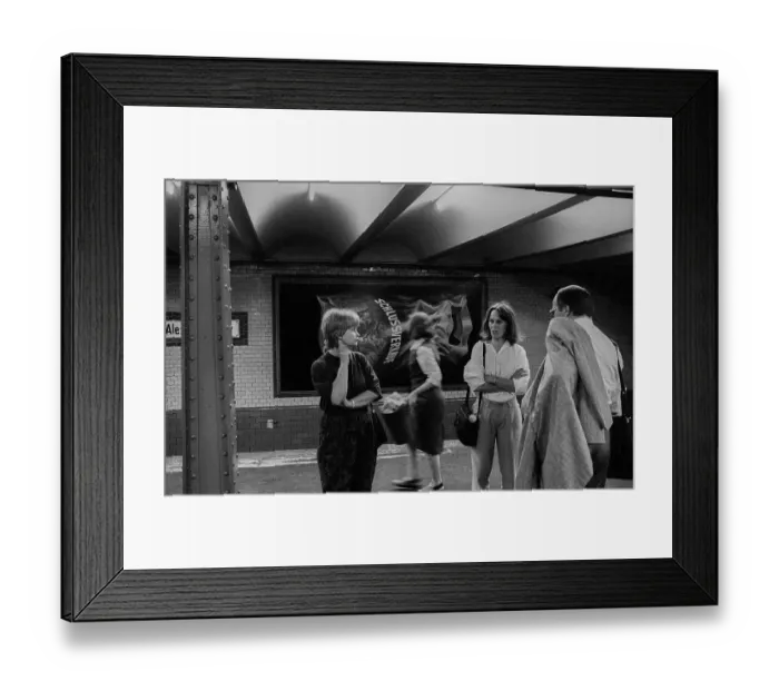 Framed Print : GDR, Berlin, 29.06.1990, Vernissage of the Umweltgalerie