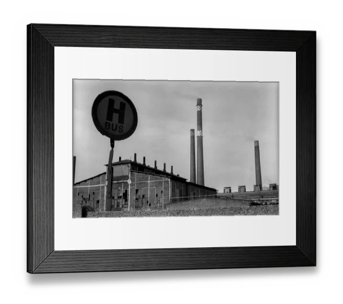 Framed Print : Germany, Greppin, 31 / 03 / 1992, village between Wolfen and Bitterfeld
