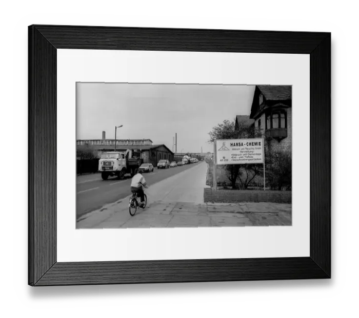 Framed Print : Germany, Greppin, 31 March 1992