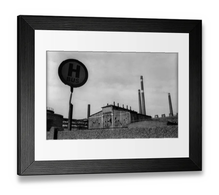 Framed Print : Germany, Greppin, 31 / 03 / 1992, village between Wolfen and Bitterfeld Framed Print : Germany, Greppin, 31 / 03 / 1992, village between Wolfen and Bitterfeld