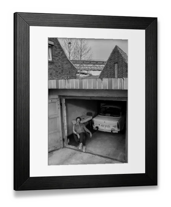 Framed Print : Germany, Greppin, 31 March 1992