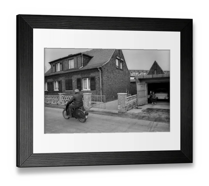 Framed Print : Germany, Greppin, 31 March 1992 Framed Print : Germany, Greppin, 31 March 1992