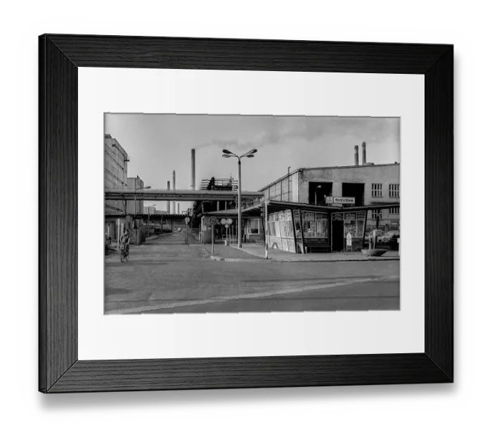 Framed Print : Germany, Wolfen, 31 March 1992