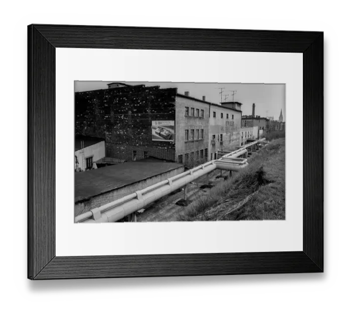 Framed Print : Germany, Bitterfeld, 31 March 1992