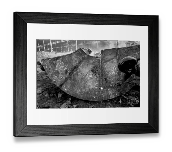 Framed Print : Germany, Bitterfeld, 31 March 1992