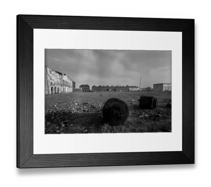 Framed Print : Germany, Bitterfeld, 31 March 1992
