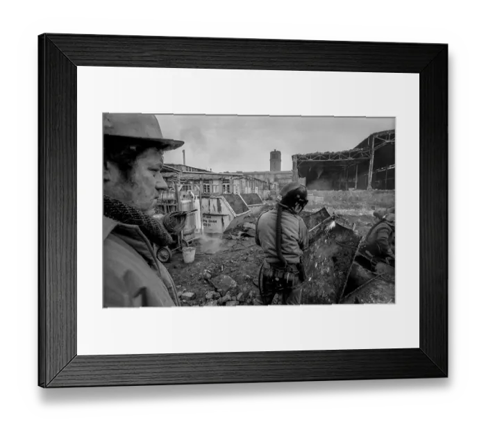 Framed Print : Germany, Bitterfeld, 31 March 1992