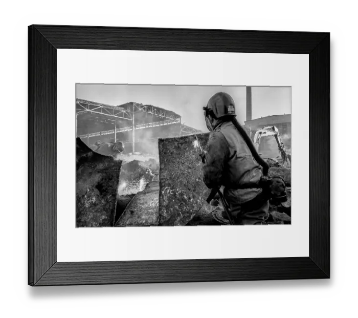 Framed Print : Germany, Bitterfeld, 31 March 1992