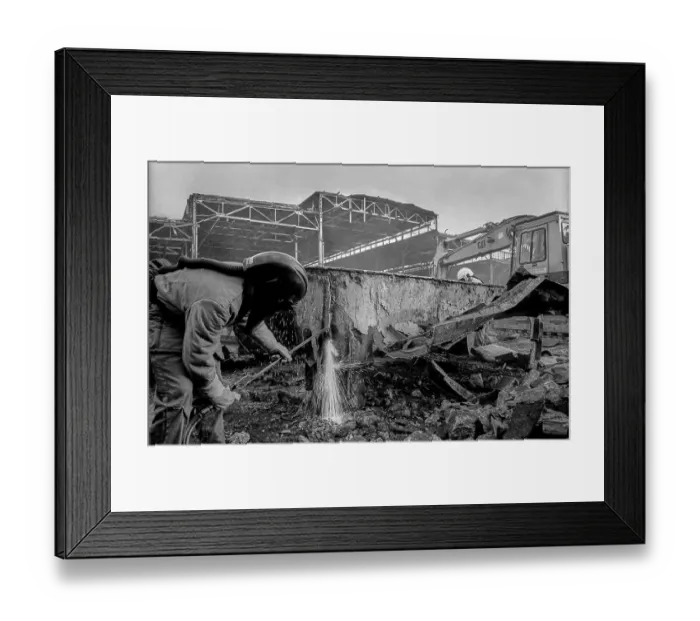 Framed Print : Germany, Bitterfeld, 31 March 1992