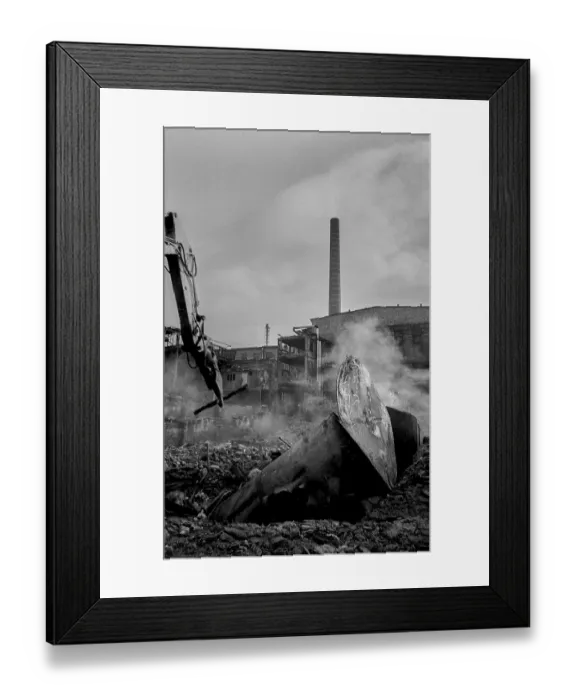 Framed Print : Germany, Bitterfeld, 31 March 1992