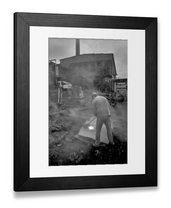 Framed Print : Germany, Bitterfeld, 31 March 1992