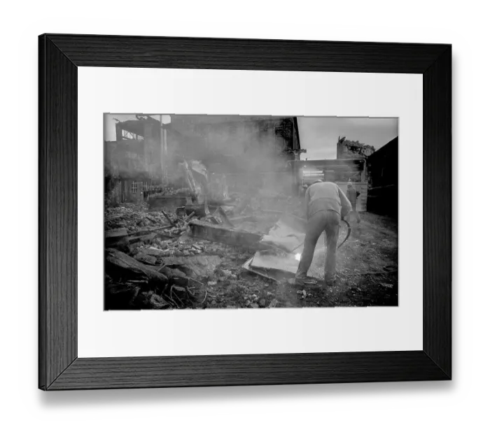 Framed Print : Germany, Bitterfeld, 31 March 1992