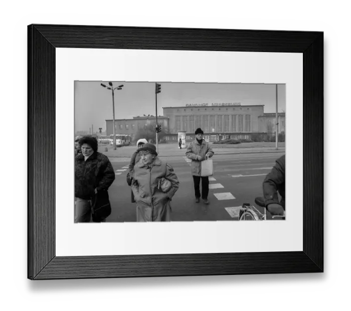 Framed Print : Germany, Merseburg, 15.01.1992 Framed Print : Germany, Merseburg, 15.01.1992