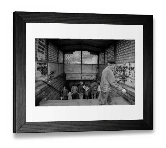 Framed Print : Germany, Merseburg, 15.01.1992 Framed Print : Germany, Merseburg, 15.01.1992