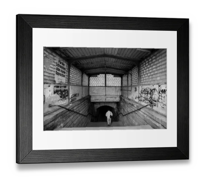 Framed Print : Germany, Merseburg, 15.01.1992