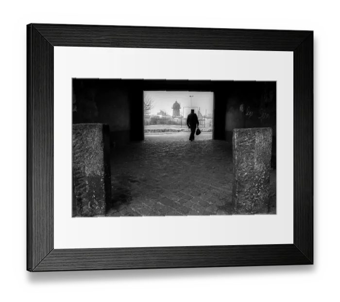 Framed Print : Germany, Merseburg, 15.01.1992