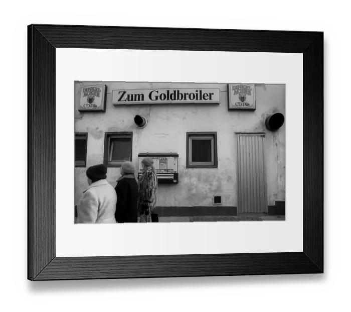 Framed Print : Germany, Merseburg, 15.01.1992
