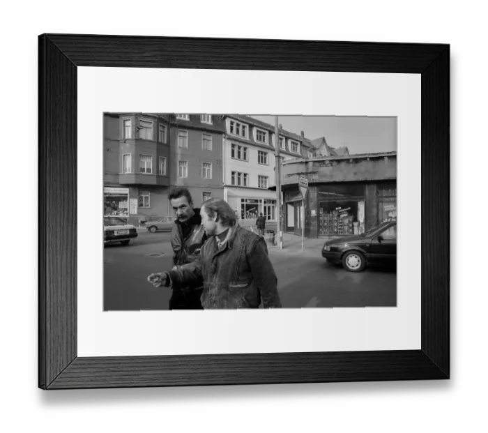 Framed Print : Germany, Merseburg, 15.01.1992