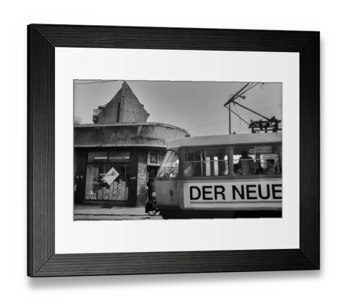 Framed Print : Germany, Merseburg, 15.01.1992 Framed Print : Germany, Merseburg, 15.01.1992