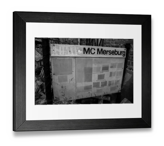Framed Print : Germany, Merseburg, 15.01.1992