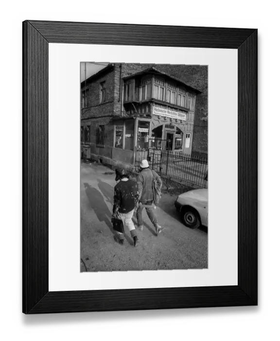 Framed Print : Germany, Merseburg, 15.01.1992
