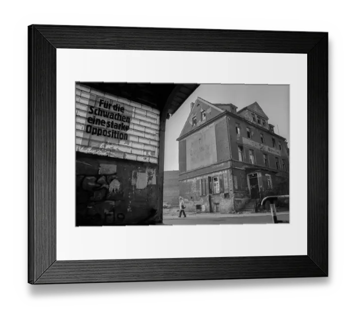Framed Print : Germany, Merseburg, 15.01.1992