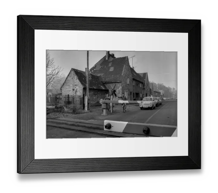 Framed Print : Germany, Merseburg, 15.01.1992