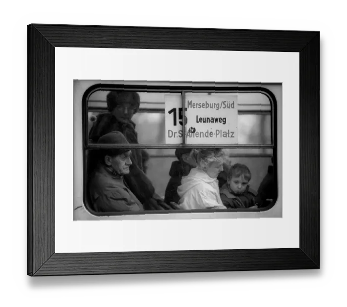 Framed Print : Germany, Merseburg, 15.01.1992