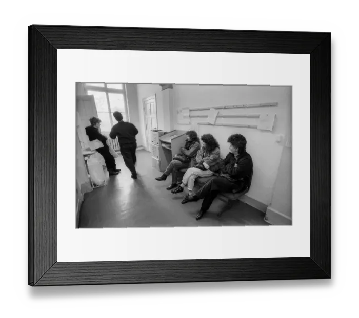Framed Print : Germany, Merseburg, 15.01.1992