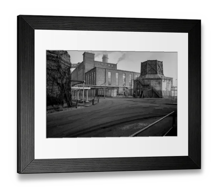Framed Print : Germany, Merseburg, 15 January 1992