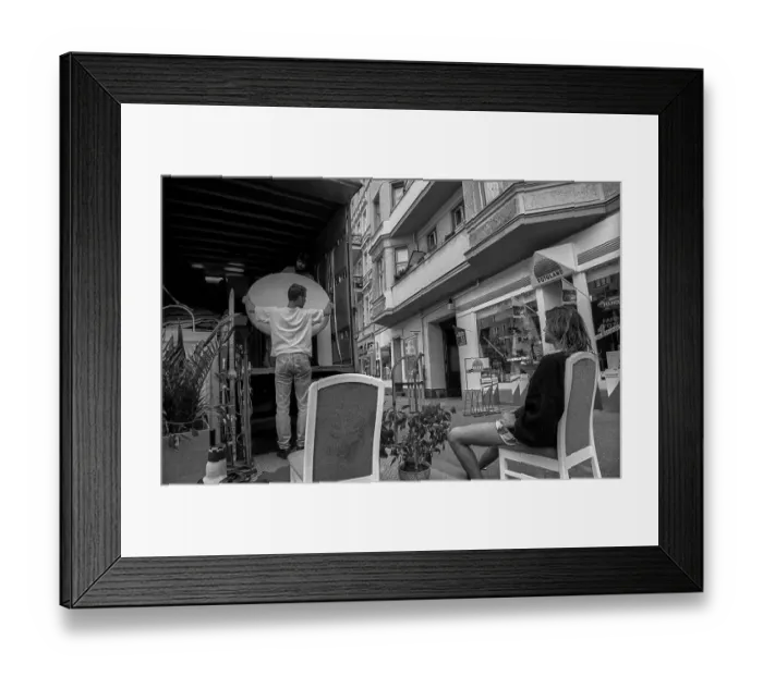 Framed Print : Germany, Berlin, 18 July 1991, relocation
