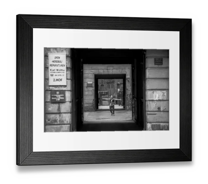 Framed Print : Germany, Berlin, 27 July 1991, Stargarder Strasse Framed Print : Germany, Berlin, 27 July 1991, Stargarder Strasse