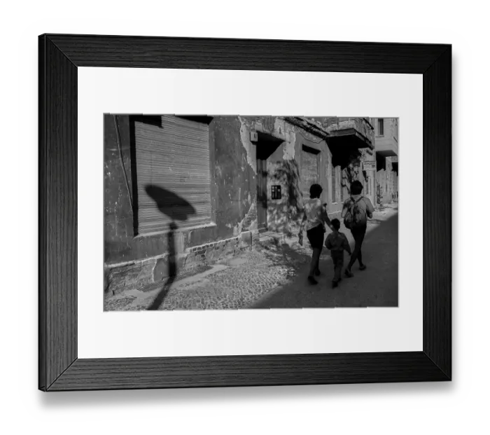 Framed Print : Germany, Berlin, 27 July 1991, Stargarder Strasse