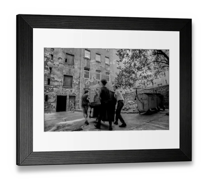 Framed Print : Germany, Berlin, 27 July 1991, Stargarder Strasse Framed Print : Germany, Berlin, 27 July 1991, Stargarder Strasse