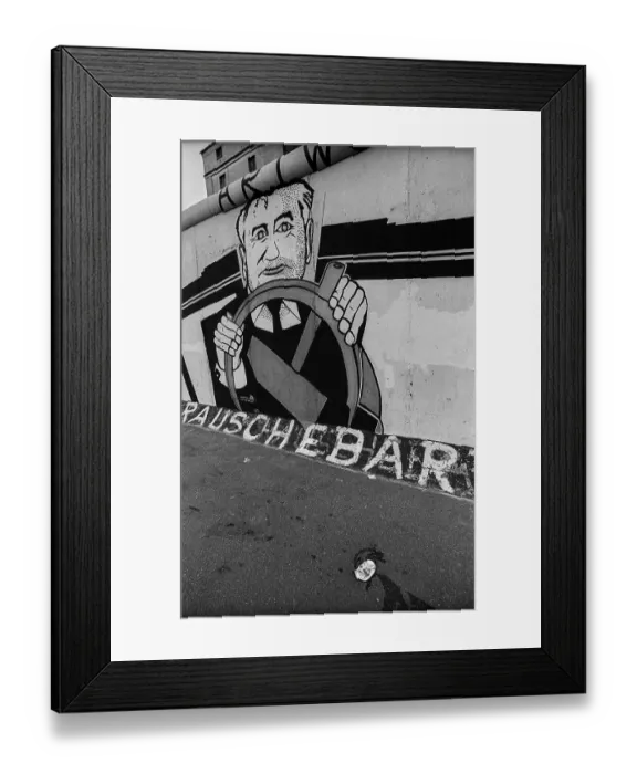 Framed Print : Germany, Berlin, 13 August 1991 Framed Print : Germany, Berlin, 13 August 1991