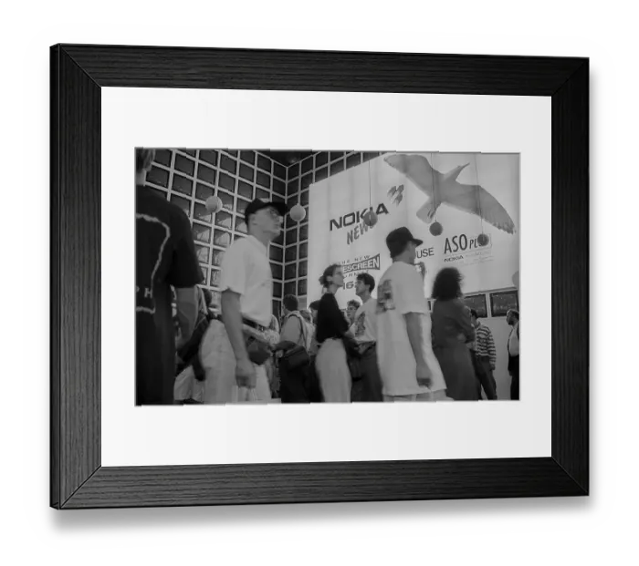 Framed Print : Germany, Berlin, 01.09.1991, IFA International Consumer Electronics Fair