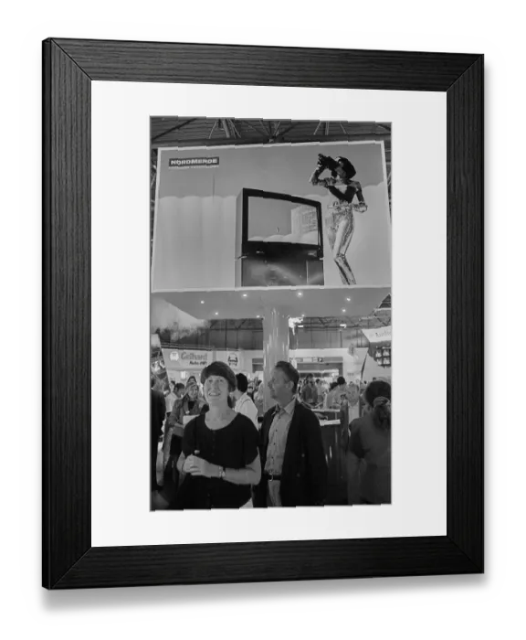 Framed Print : Germany, Berlin, 01.09.1991, IFA International Consumer Electronics Fair