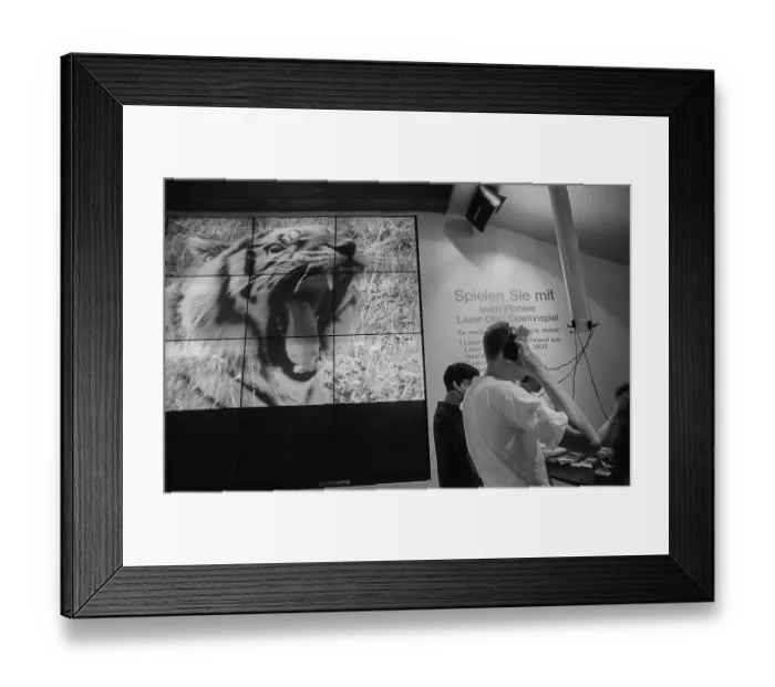 Framed Print : Germany, Berlin, 01.09.1991, IFA International Consumer Electronics Fair Framed Print : Germany, Berlin, 01.09.1991, IFA International Consumer Electronics Fair