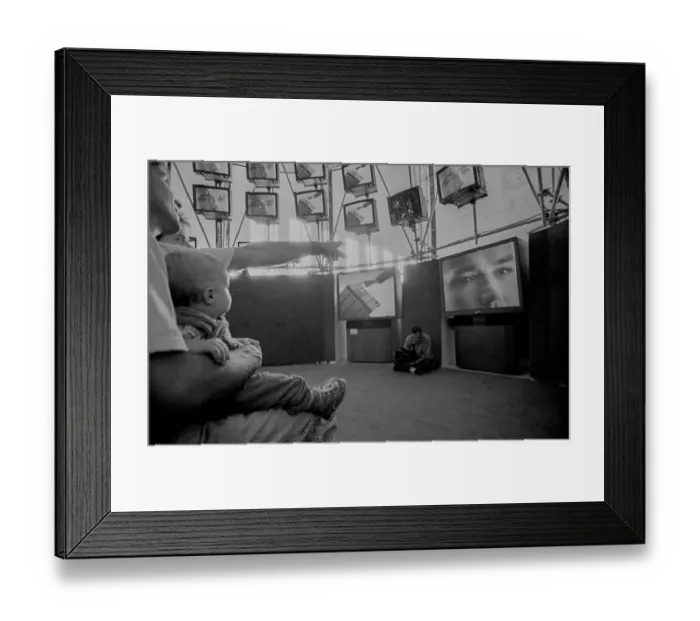 Framed Print : Germany, Berlin, 01.09.1991, International Consumer Electronics Exhibition IFA