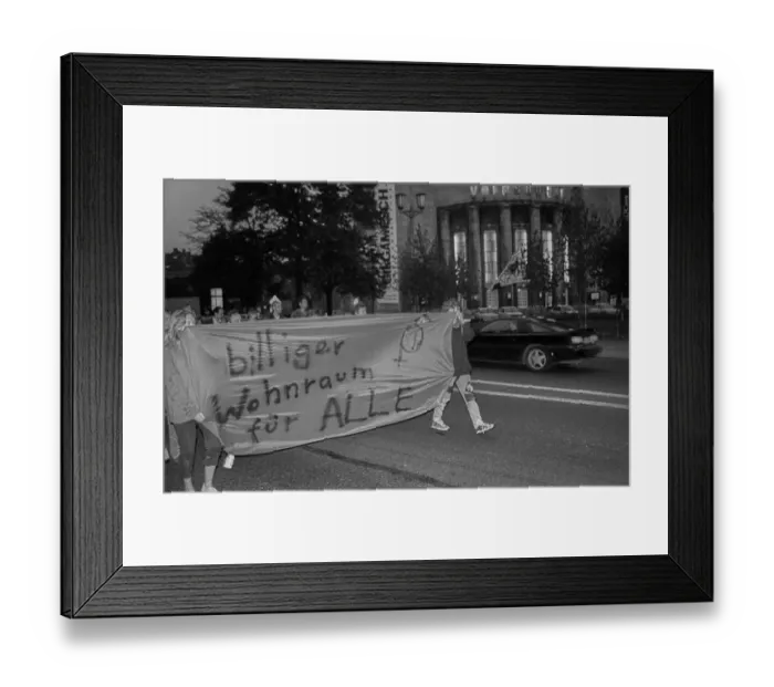 Framed Print : Germany, Berlin, 2 October 1991