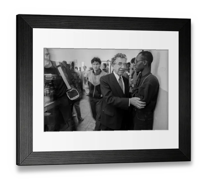 Framed Print : Germany, Neustadt / Dosse, 12 October 1991 Framed Print : Germany, Neustadt / Dosse, 12 October 1991