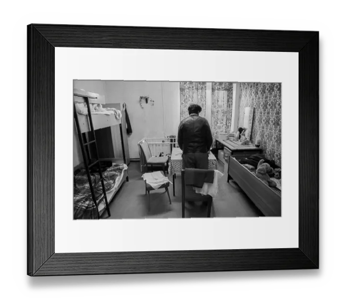 Framed Print : Germany, Neustadt  / Dosse, 12 October 1991