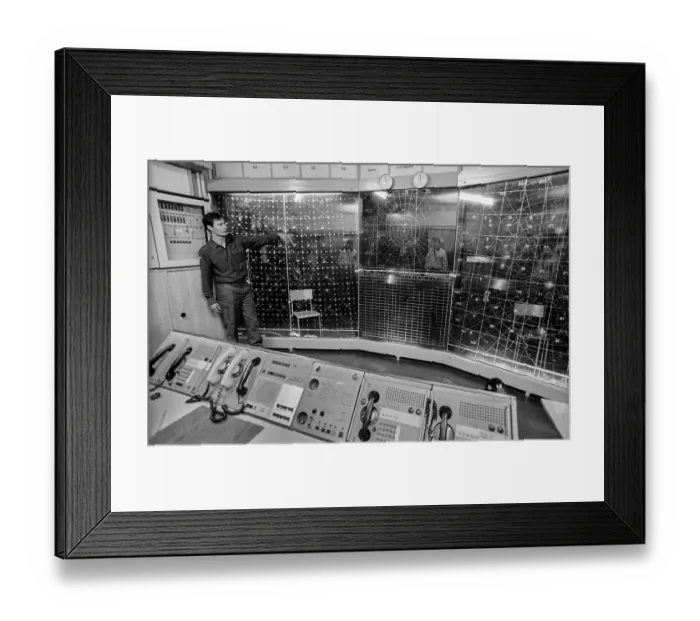 Framed Print : Germany, Osterne, 12.11.1991, Open day in a former missile site of the NVA