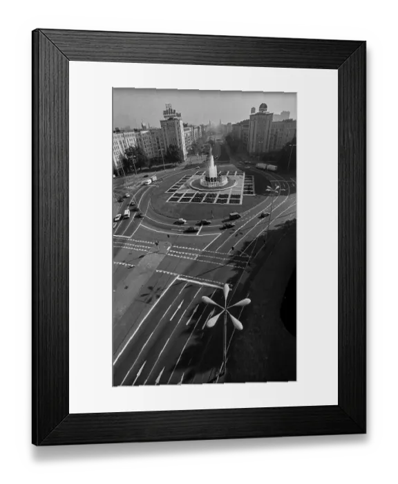 Framed Print : Germany, Berlin, 09.10.1991, Strausberger Platz Framed Print : Germany, Berlin, 09.10.1991, Strausberger Platz
