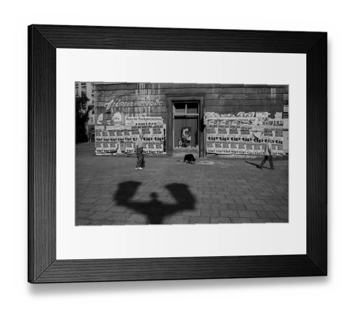 Framed Print : Germany, Berlin, 09.10.1991, Strausberger Platz