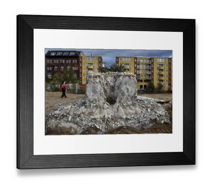 Framed Print : Germany, Berlin, 20 October 1991