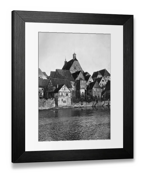 Framed Print : Besigheim am Neckar, Baden-Wuerttemberg