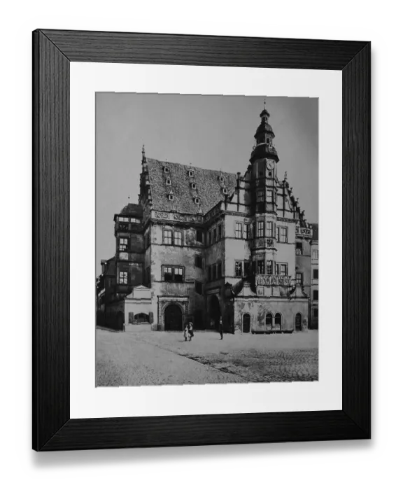 Framed Print : City hall of Schweinfurt, Bavaria Framed Print : City hall of Schweinfurt, Bavaria