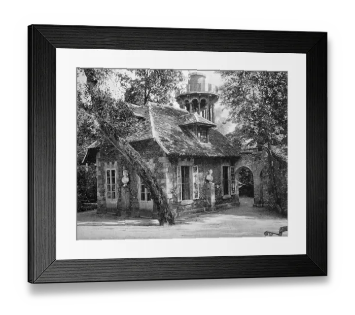 Framed Print : Early autotype of Le Hameau du Petit Trianon Framed Print : Early autotype of Le Hameau du Petit Trianon
