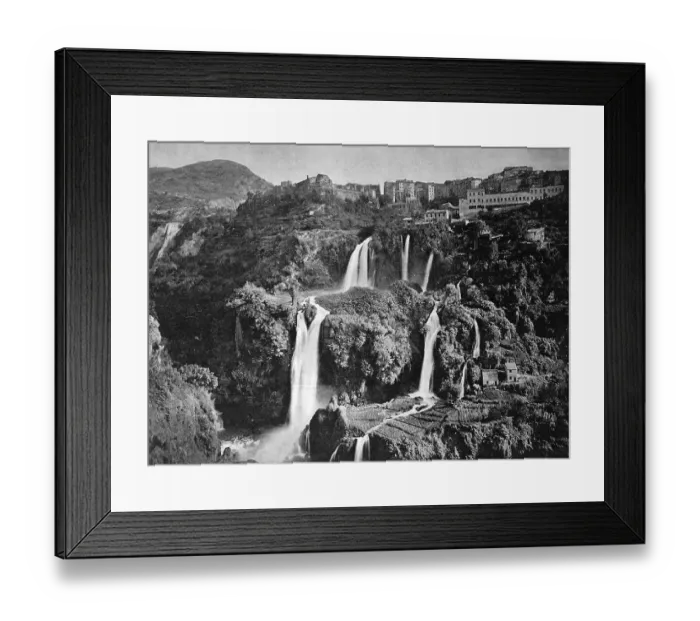 Framed Print : One of the first autotypes from Tivoli Gardens Framed Print : One of the first autotypes from Tivoli Gardens
